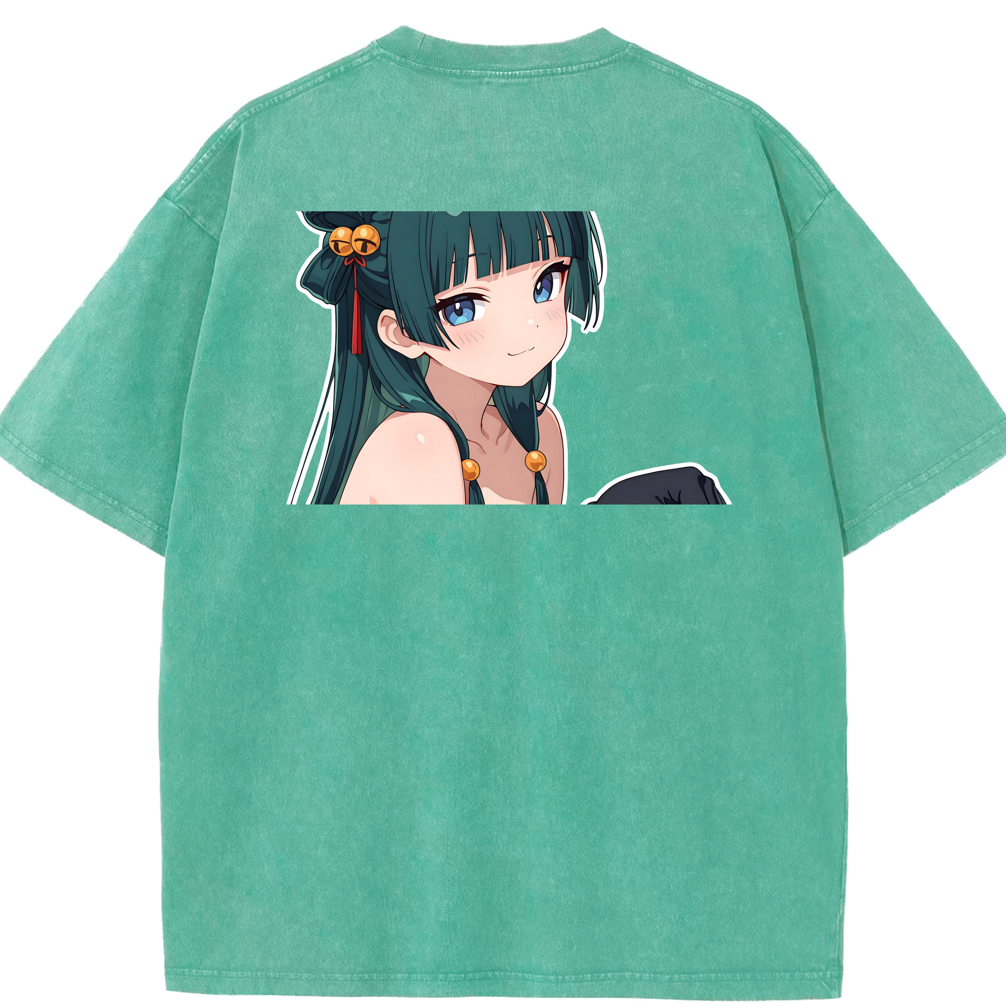 （画像用） 薬屋のひとりごと The Apothecary Diaries 綿100% ヴィンテージ風 半袖Tシャツ（背面プリント）